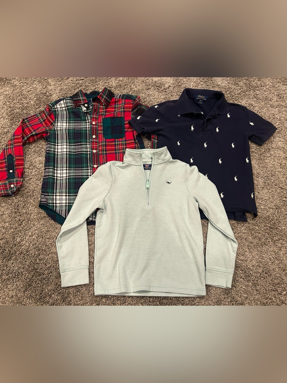 Boys 8 Medium Polo/ Vineyard Vine preppy bundle